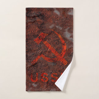 Ussr hammer en sikkel handdoek