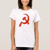 USSR Hammer Sickle Symbool T-shirt (Voorkant)