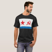 USSR Navy Jack T-shirt (Voorkant volledig)