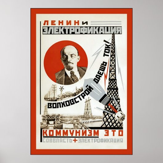  USSR-Poster. Poster (Voorkant)
