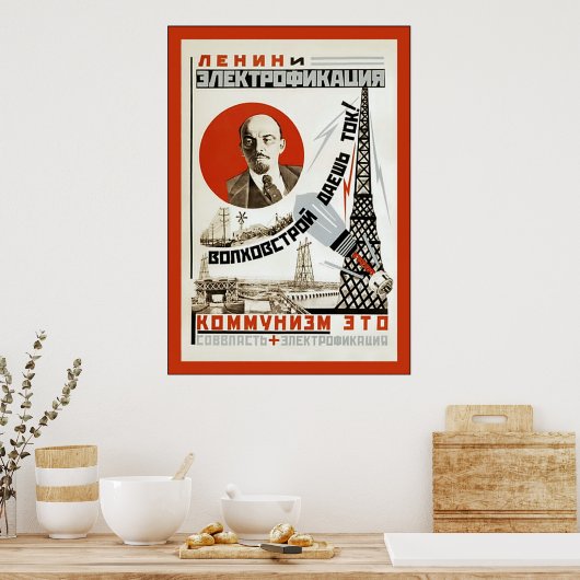  USSR-Poster. Poster (Keuken)