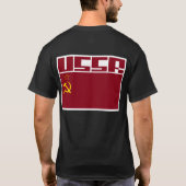 USSR-ruimtepatch T-shirt (Achterkant)