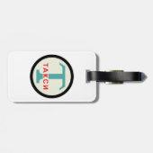 USSR / Russisch  / Retro Taxicab-standaard Bagagelabel (Achterkant horizontaal)