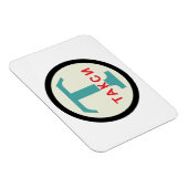 USSR / Russisch / Retro Taxicab-standaard Magneet (Rechterzijde)