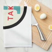 USSR / Russisch / Retro Taxicab-standaard Theedoek (Quarter Fold)