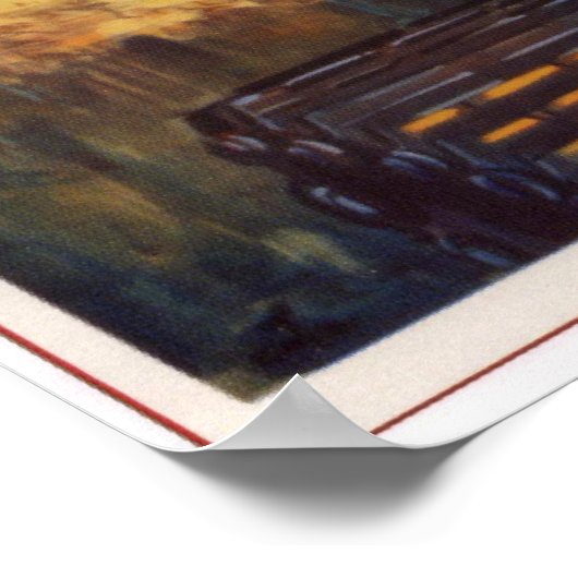 USSR Sovjet 1956 Collectieve landbouw Poster (Hoek)