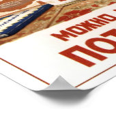 USSR Sovjet Beverage and Food Adverteren 1954 Poster (Hoek)