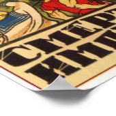 USSR Sovjet Bolsjewik Propaganda 1919 Poster (Hoek)