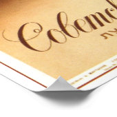 USSR Sovjet Champagne Adverteren 1952 Poster (Hoek)