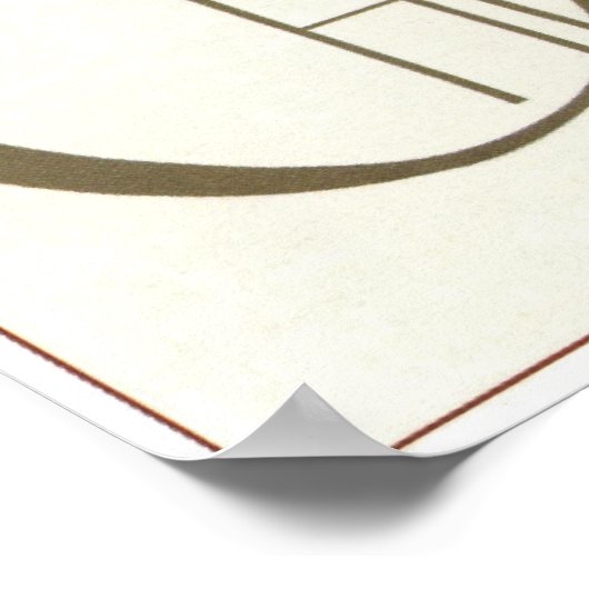 USSR Sovjet Circus Clown Yengibarov 1969 Poster (Hoek)