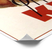 USSR Sovjet Fruit Kvass Adverteren 1959 Poster (Hoek)