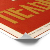 USSR Sovjet Pelmeni Adverteren 1936 Poster (Hoek)