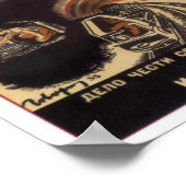 USSR Sovjet Propaganda 1933 Poster (Hoek)