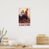 USSR Sovjet Propaganda 1954 Poster (Keuken)