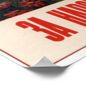 USSR Sovjet Propaganda Stalin 1950 Poster (Hoek)