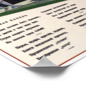 USSR Sovjet Propaganda Stop het nachtleven! 1929 Poster (Hoek)