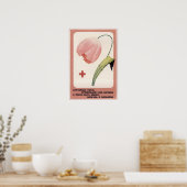 USSR Sovjet Propaganda "Willekeurige liefde" 1986 Poster (Keuken)