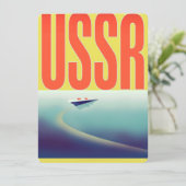 USSR Sovjet Travel poster (Staand voorkant)