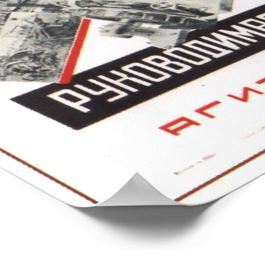 USSR Sovjet-Unie Propaganda 1927 Poster (Hoek)