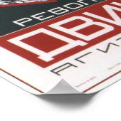 USSR Sovjet-Unie Propaganda 1927 Poster (Hoek)