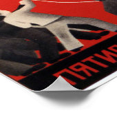 USSR Sovjet-Unie Propaganda 1933 Poster (Hoek)