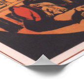 USSR Sovjet-Unie Spoorweg 1931 Poster (Hoek)