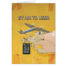 USSR Sovjet Vintage Reisposter.