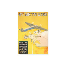USSR Sovjet Vintage Travel Poster