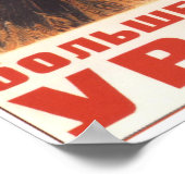 USSR Sovjetunie 1934 Collectieve landbouw Poster (Hoek)