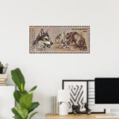 USSR ~ Stamp Poster Hunting Dog 05 (Thuiskantoor)