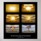 USSR Tsar Bomba-poster Poster (Voorkant)