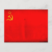 USSR-vlag Briefkaart (Voorkant)