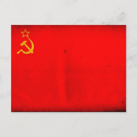 USSR-vlag Briefkaart (Voorkant)