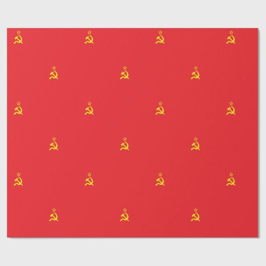 USSR-vlag Cadeaupapier (Vlak)
