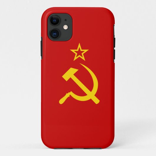 USSR-vlag Case-Mate iPhone Case (Achterkant)