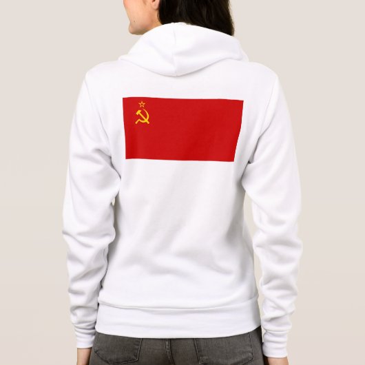USSR-vlag Hoodie (Achterkant)