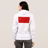 USSR-vlag Hoodie (Achterkant volledig)