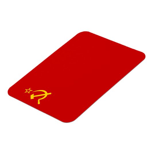 USSR-vlag Magneet (Linkerzijde)