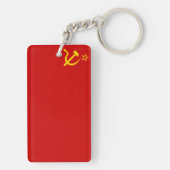 USSR-vlag Sleutelhanger (achterkant)