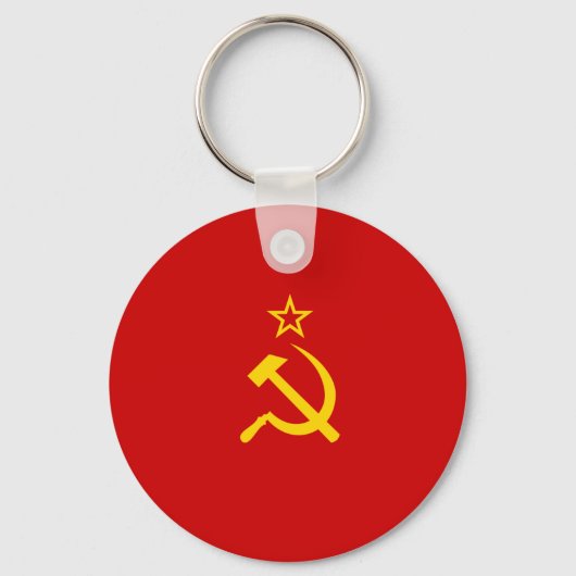 USSR-vlag Sleutelhanger (Voorkant)