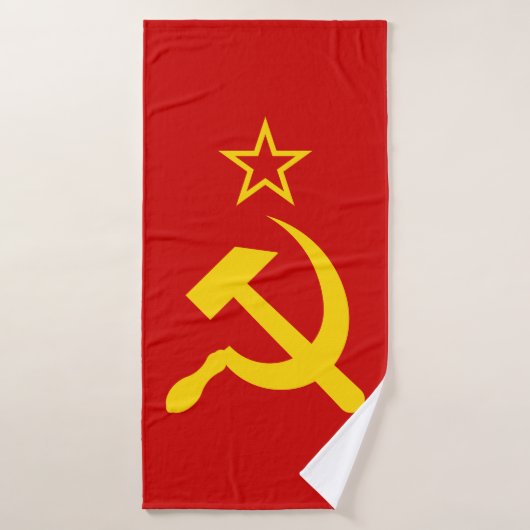 USSR - Vlag - Sovjetunie - vlag Badhanddoek (Badhanddoek)