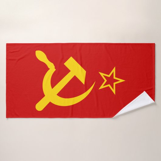 USSR - Vlag - Sovjetunie - vlag Badhanddoek (Badhanddoek)