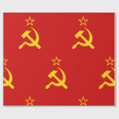 USSR - Vlag - Sovjetunie - vlag Cadeaupapier (Vlak)