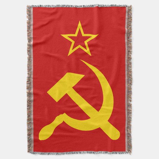 USSR - Vlag - Sovjetunie - vlag Deken (Voorkant Verticaal)