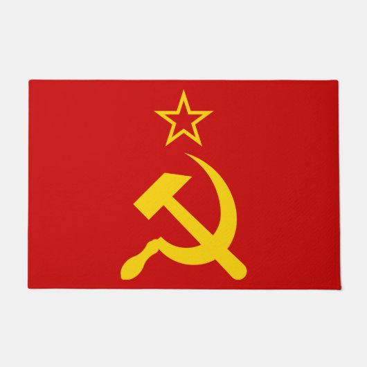 USSR - Vlag - Sovjetunie - vlag Deurmat (Voorkant)