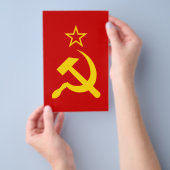 USSR - Vlag - Sovjetunie - vlag Flyer (Hand)