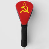 USSR - Vlag - Sovjetunie - vlag Golfheadcover (Voorkant)