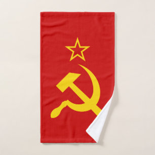 USSR - Vlag - Sovjetunie - vlag Handdoek
