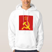 USSR - Vlag - Sovjetunie - vlag Hoodie (Voorkant)