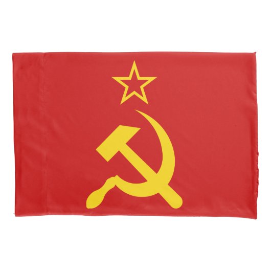 USSR - Vlag - Sovjetunie - vlag Kussensloop (Voorkant)